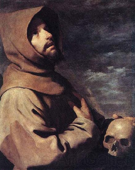 Francisco de Zurbaran St Francis Norge oil painting art